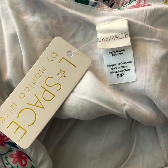 NEW L*Space Seaside Multicolor Romper M - Picture 7 of 7